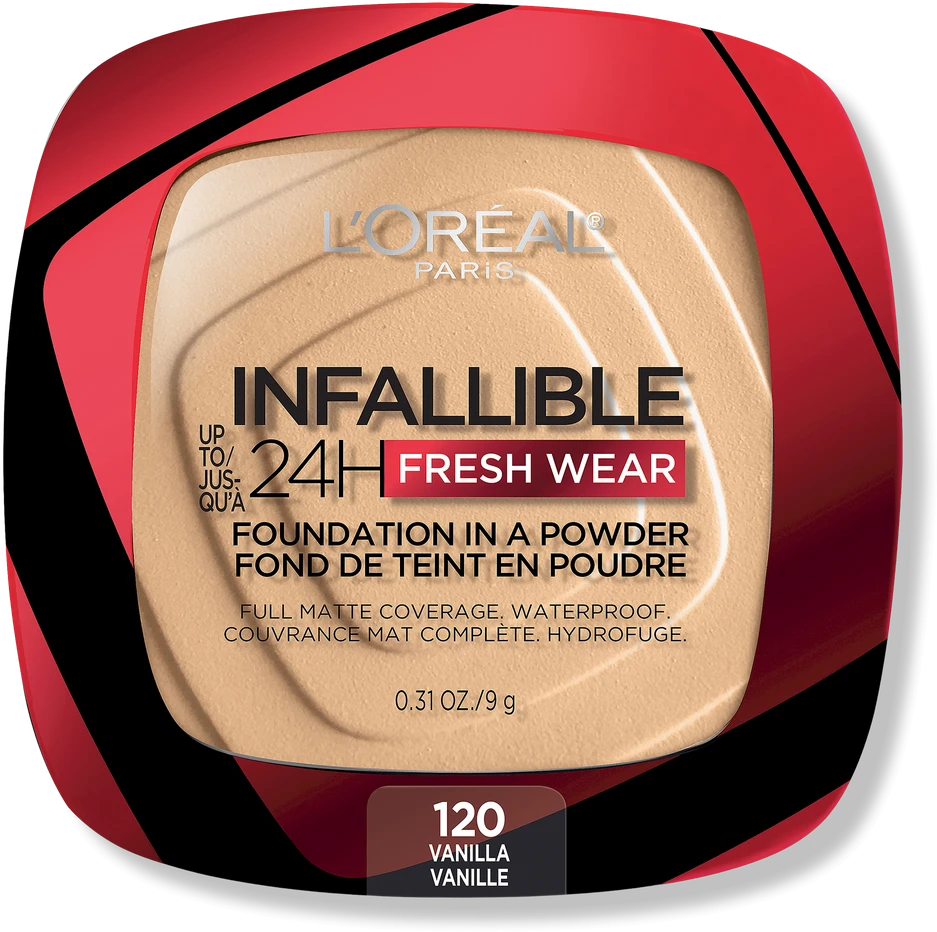 „L'Oréal Paris Infaillible 24H Fresh Wear Foundation In A Powder Makeup“ moterims, 9 g