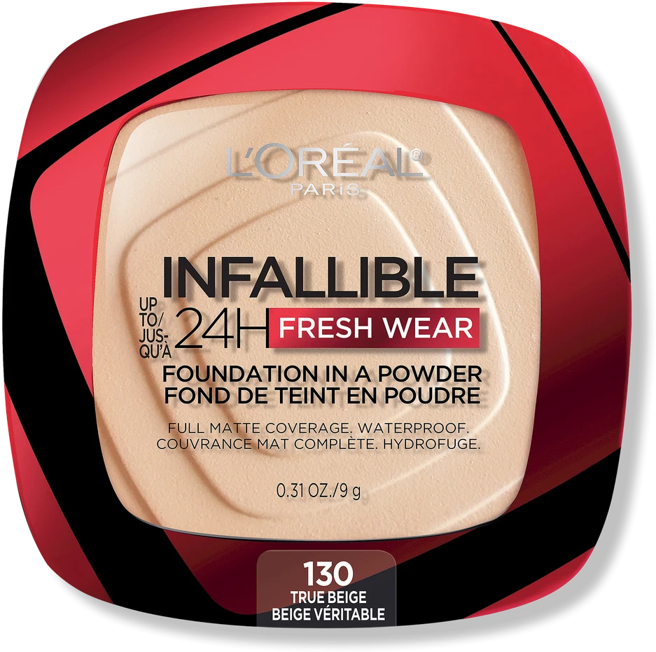 L'Oréal Paris Infaillible 24H Fresh Wear makiažo pagrindas pudros pavidalu