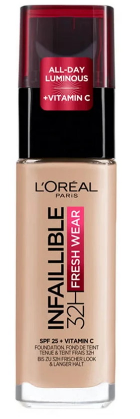 L'Oreal L´Oréal Paris Infaillible 24H Fresh Wear makiažo pagrindas 30 ml (110 Rose Vanilla)