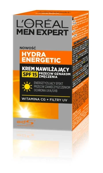 L'Oreal Paris Men Expert Hydra Energetic, 50 ml