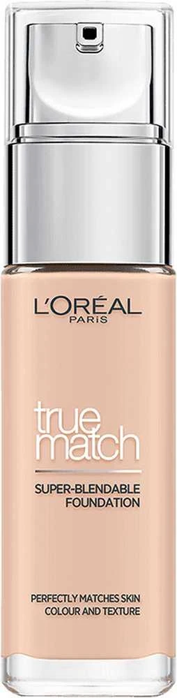 L'Oréal Paris True Match True Matcoolh Founeutraldationeutral 0.5.cool Rose Porcoolelaineutral Buteliukas su pompa Skystis 30 ml