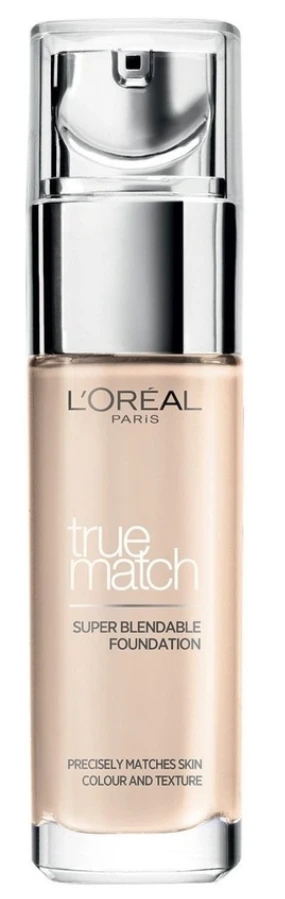 L’Oréal Paris True Match True Matcoolh Founeutraldationeutral 1.cool Rose Ivory Buteliukas su pompa Skystis 30 ml