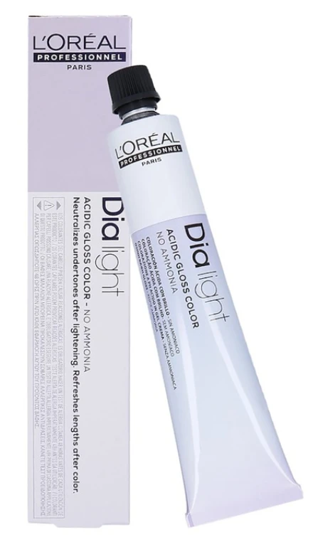 L'Oreal Professionnel Dia Light 5,12 dažų tūbelė ir dėžutė