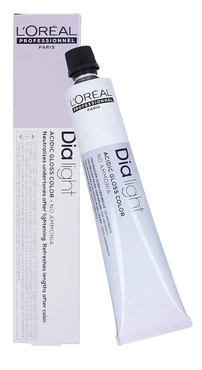 L'Oreal Professionnel Dia Light ilgalaikiai plaukų dažai be amoniako 7,12, 50 ml