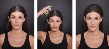 Purškiami dažai ataugusioms plaukų šaknims maskuoti L'oreal Professionnel Hair Touch Up, juoda spalva, 75 ml