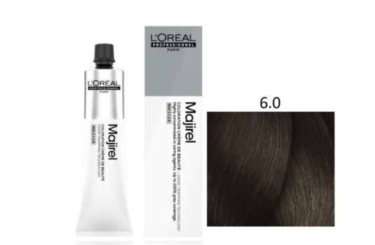 L‘oreal Professionnel Majirel plaukų dažai 50ml - 6.0