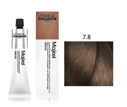 L‘oreal Professionnel Majirel plaukų dažai 50ml - 7.8