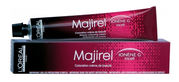 L'Oreal Professionnel Majirel Absolut ilgalaikiai plaukų dažai 4,45 raudonmedžio vario rudos spalvos, 50 ml