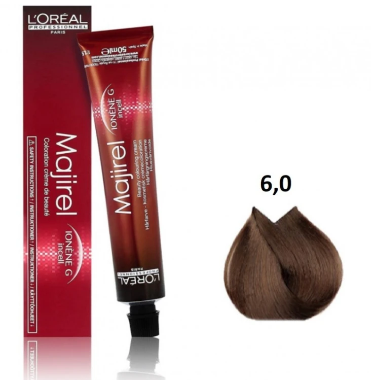 L‘oreal Professionnel Majirel plaukų dažai 50ml - 4.0