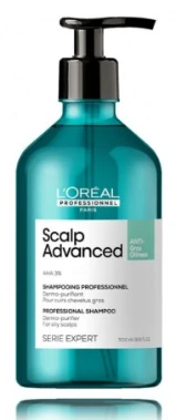 Valomasis šampūnas riebiems plaukams L‘oreal Professionnel Scalp Advanced Anti- Oiliness Šampūnas 1500ml