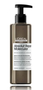 L'Oréal Professionnel Serie Expert Absolut Repair Molecular Serum Giliai molekulinę struktūrą atstatantis serumas pažeistiems plaukams, 250 ml