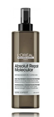 L'Oréal Professionnel Serie Expert Absolut Repair Molecular Professional koncentruotas paruošiamasis preparatas, 190 ml
