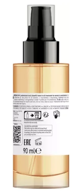 Apsauginis pažeistų plaukų aliejus L'oreal Professionnel Absolut Repair Oil 90ml