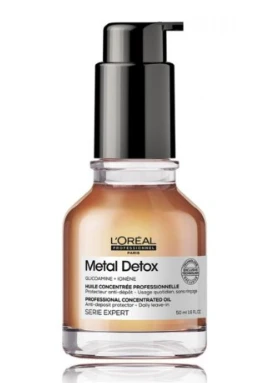 L'Oréal Professionnel Metal Detox Concentrated Oil Koncentruotas apsauginis plaukų aliejus, 50 ml
