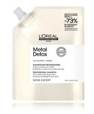 Valomasis kremas - šampūnas L'oreal Professionnel Metal Detox Šampūnas 1500ml
