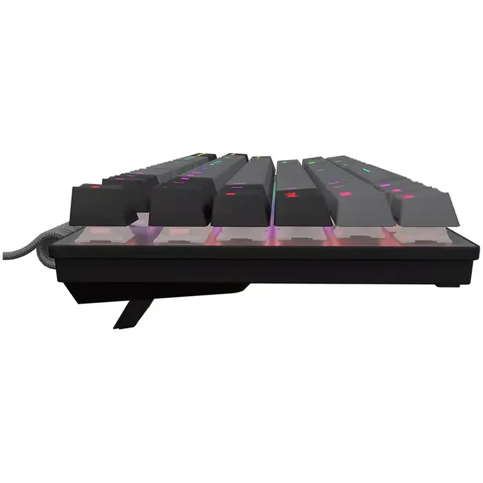LORGAR Azar 514TKL, su laidu RGB mechaninė klaviatūra žaidimams, juodas, EN išdėstymas