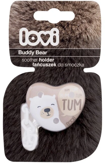 LOVI čiulptuko laikiklis BUDDDY BEAR, 10/887