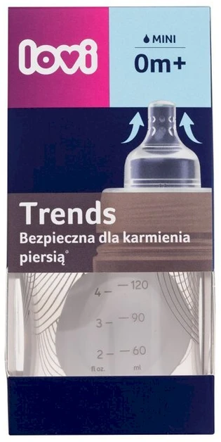 LOVI buteliukas, 120 ml Harmony, 0M+, 21/591