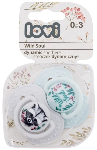 LOVI silikoniniai dinaminiai čiulptukai WILD SOUL BOY, 0-3 mėn., 2 vnt., 22/882boy
