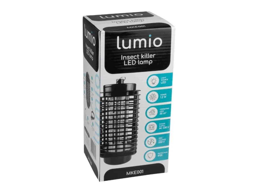 Lumio Vabzdžius naikinanti lempa 1.2 W MKE001 DPM