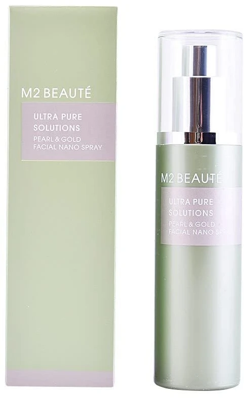 M2 Beauté Ultra Pure Solutions Pearl - Gold veido nano purškalas 75ml