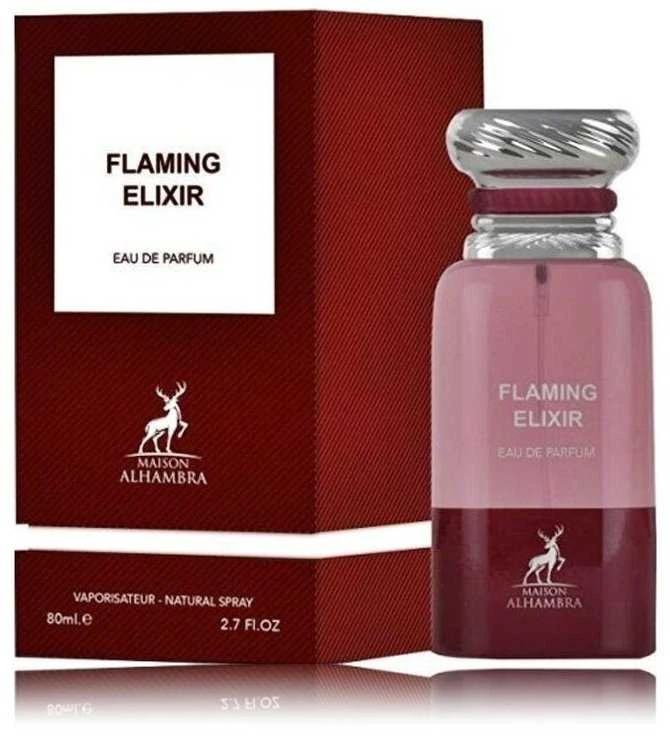 Maison Alhambra Flaming Eliksyras EDP parfumuotas vanduo unisex, 80 ml