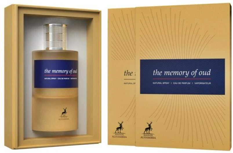 Maison Alhambra The Memory Of Oud EDP kvepalai unisex vandeniu, 60 ml
