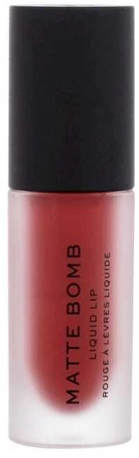 Makeup Revolution London Matte Bomb - Skysti lūpų dažai, 4,6 ml. Spalva: Lure Red