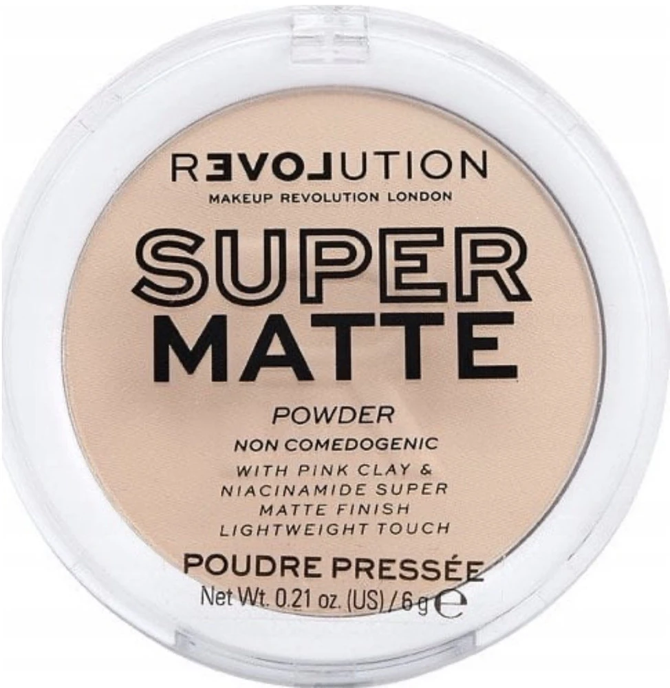 Makeup Revolution Super Matte Powder Maskuoklis Vanilla, 6 g