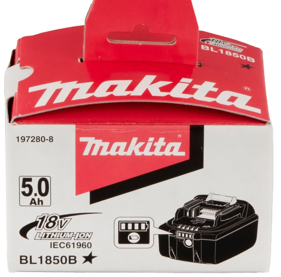 Makita LXT® akumuliatorius 18V, 5.0Ah BL1850B | 632F15-1