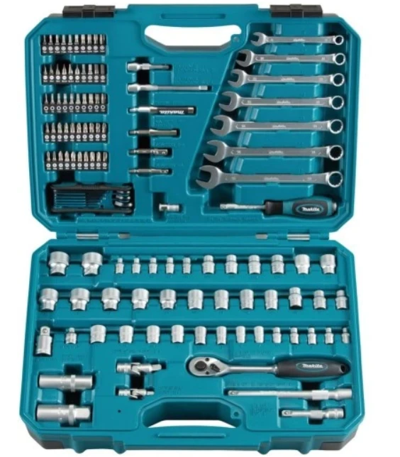 Makita rankinių įrankių rinkinys Makita E-06616 120 vnt.