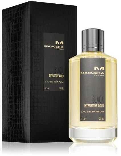 MANCERA Intense Juodas Collection Juodas Intensitive Aoud EDP parfumuotas vanduo unisex, 120 ml