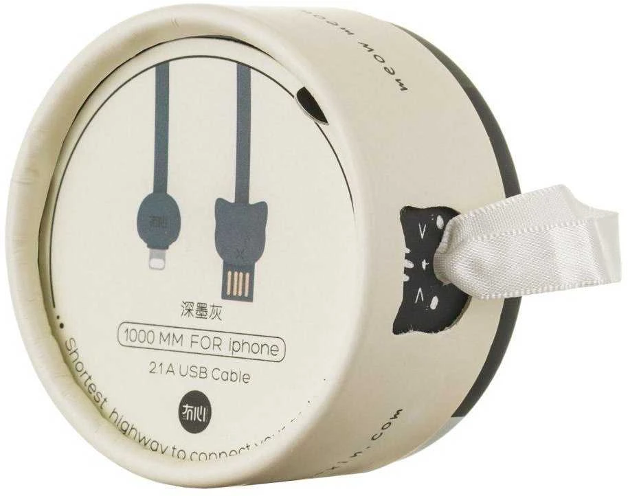 Kabelis USB maoxin USB-A - 1 m Pilka (MAX-VI-CS-1M-GR)