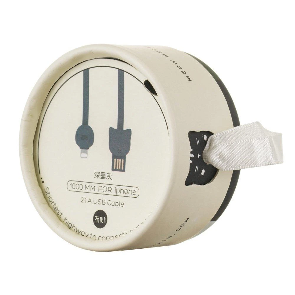 Kabelis USB maoxin USB-A - 1 m Pilka (MAX-VI-CS-1M-GR)