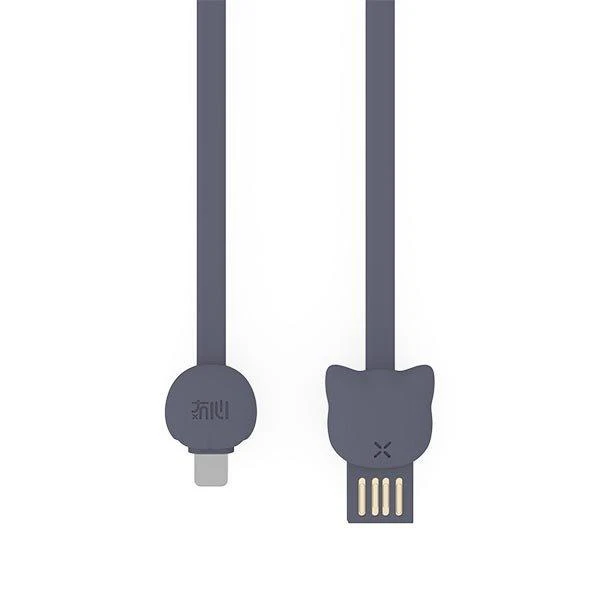 Kabelis USB maoxin USB-A - 1 m Pilka (MAX-VI-CS-1M-GR)