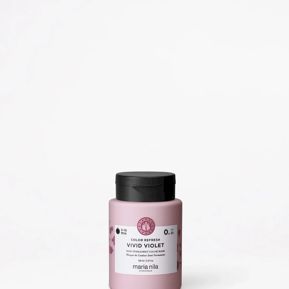 Maria Nila Colour Refresh veganiški plaukų dažai Kreminis kaukė spalvos gaivumui 0.22 Vivid Violet, 100 ml
