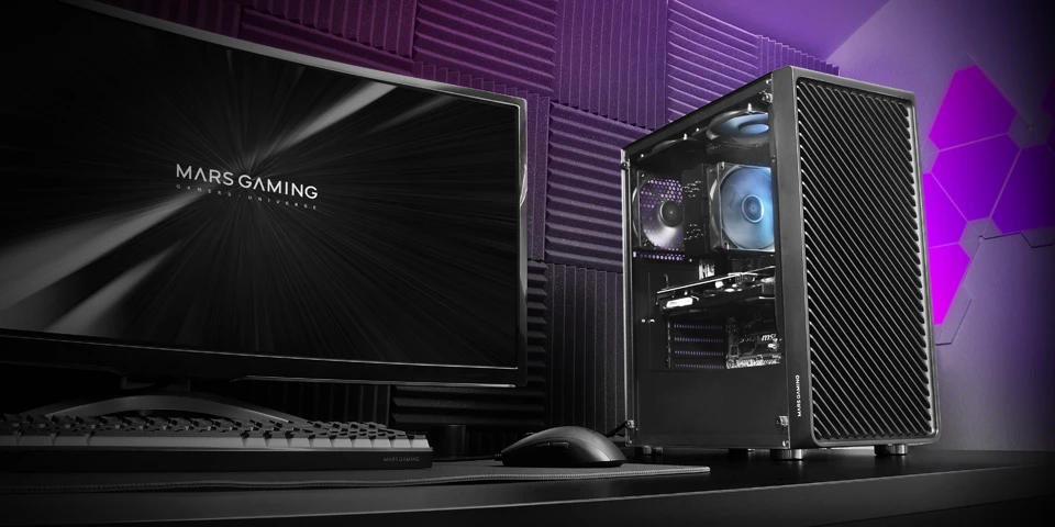 Obudowa Mars Gaming MC3000 Juodas