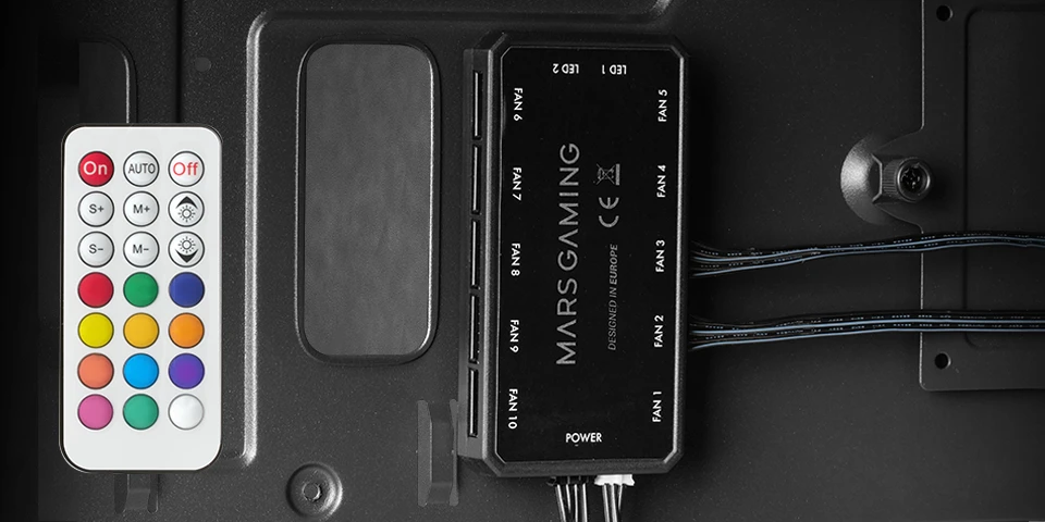 Obudowa Mars Gaming MC-KX ARGB Juodas (S0235847)