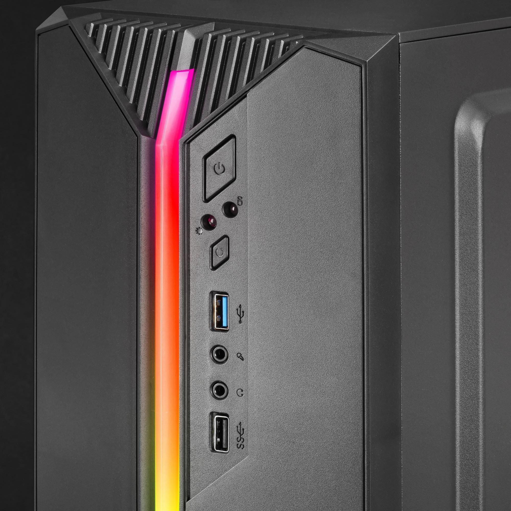 „Mars Gaming MC-S1“ kompiuterio korpusas mATX / ARGB / langas