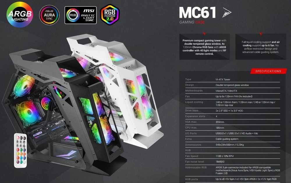 Obudowa Mars Gaming MC61