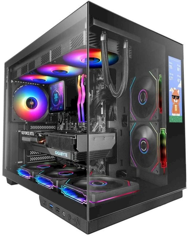 „Tacens Mars Gaming MCMIRAGE“ kompiuterio korpusas „Midi Tower“ Juodas
