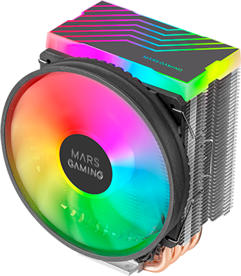 „Mars Gaming MCPU44“ procesoriaus aušintuvas, dvigubas ARGB / 160W