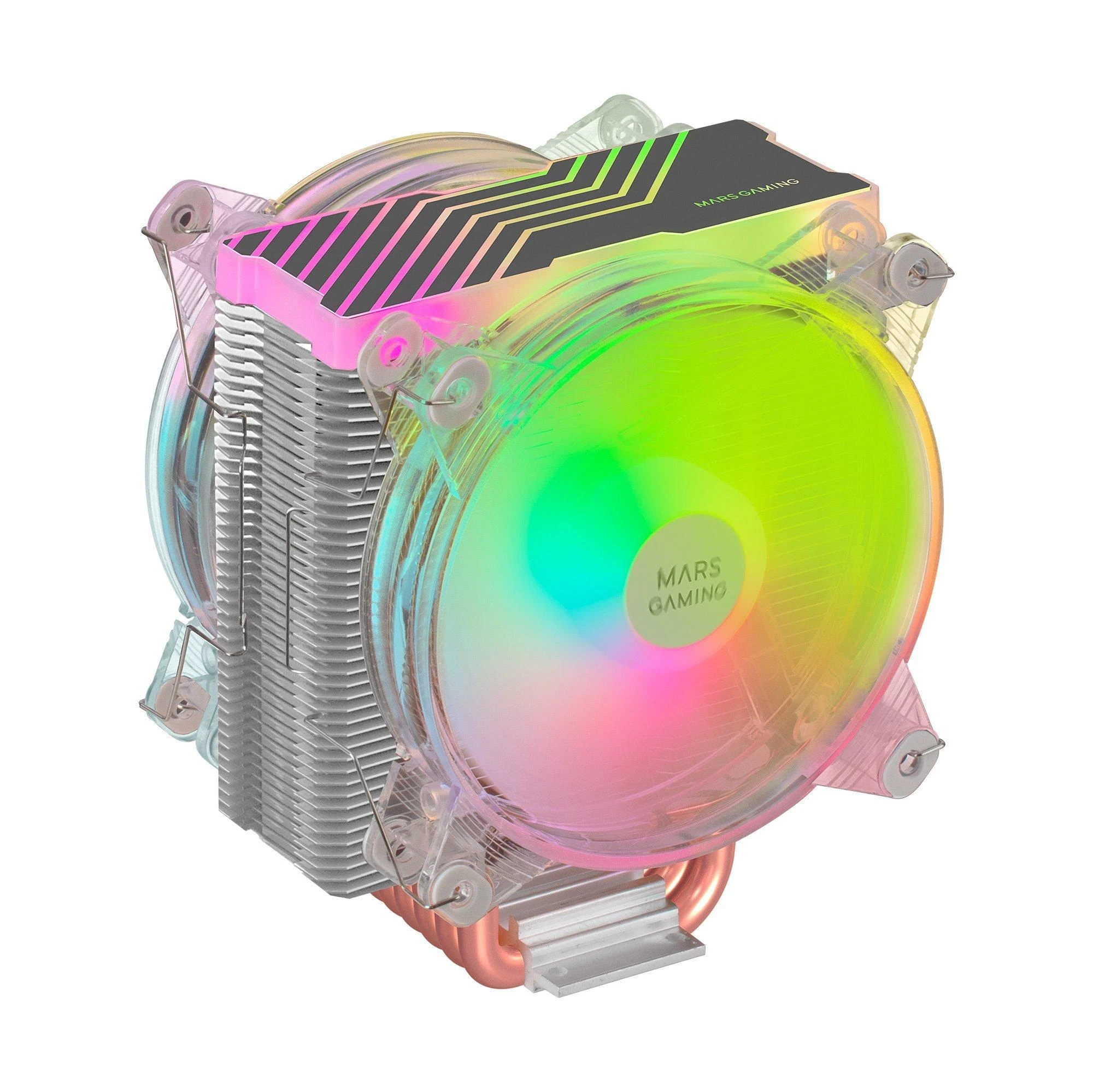 Mars Gaming MCPU66 su apšviestais 120 mm ventiliatoriais