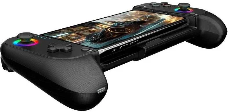„Mars Gaming MGPX 2in1“ žaidimų pultas telefonui su 6,8 colio „Bluetooth“ / USB ryšiu (PS4, PS3, Android, iOS)
