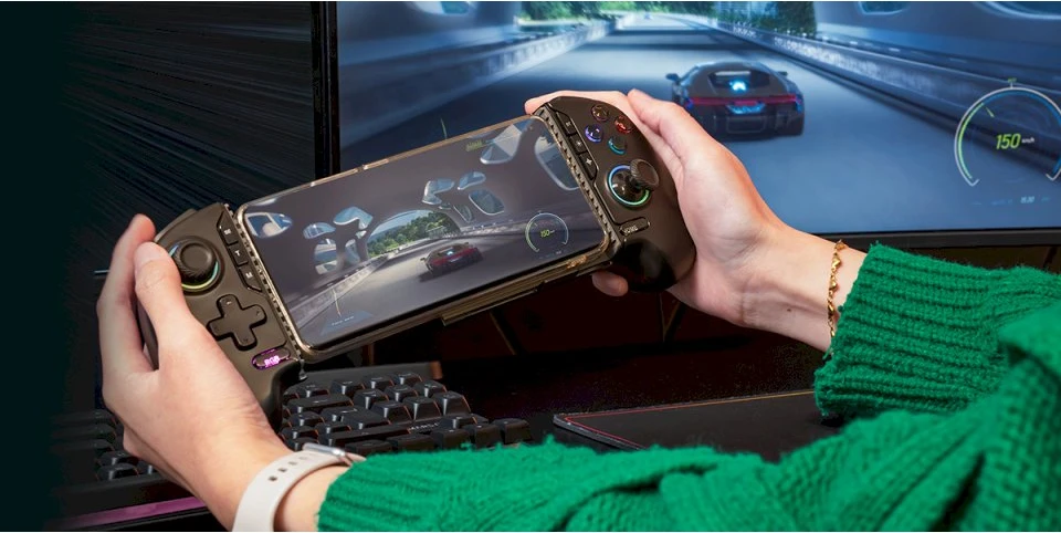 Mars Gaming MGPXPRO Žaidimų pultas Bluetooth/USB „Gamepad“ analoginis / skaitmeninis Android, PC, PlayStation 4, Nintendo Switch 2 / juodas