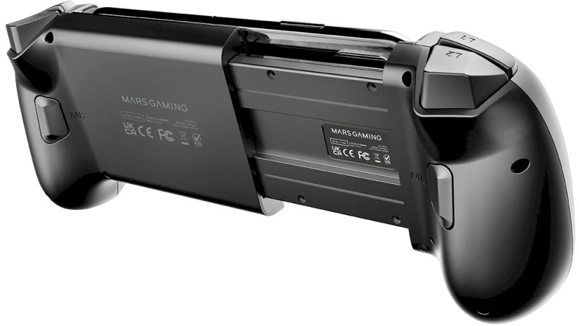 Mars Gaming MGPXPRO Žaidimų pultas Bluetooth/USB „Gamepad“ analoginis / skaitmeninis Android, PC, PlayStation 4, Nintendo Switch 2 / juodas