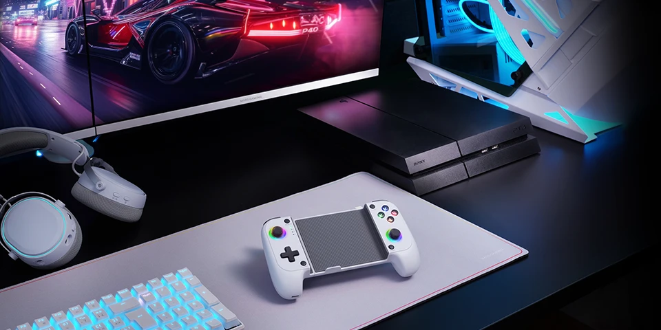 Pad Mars Gaming Mars Gaming MGPXW 2in1 Gamepad for Phone iki 6.8'' Bluetooth / USB (PS4, PS3, Android, iOS)