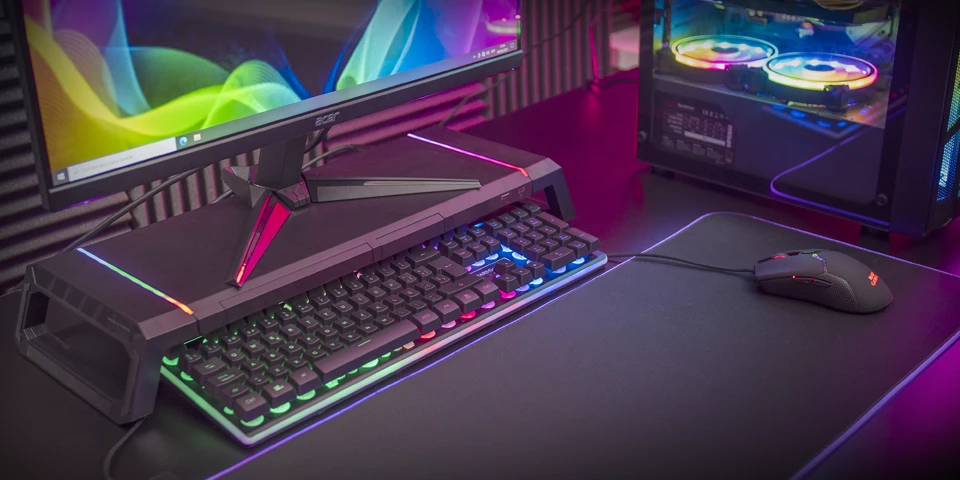 Laikiklis Mars Gaming monitorių stovas MGS-ONE