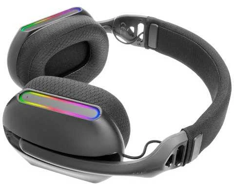 Mars Gaming MHWPRO Belaidės Ausinės Žaidimams 7.1 / Bluetooth 5.3 + 2.4GHz / Multiplatform