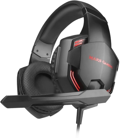 Mars Gaming MHX Pro 7.1 ausinės, juodos